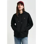 MIKINA GANT SHIELD HOODIE BLACK