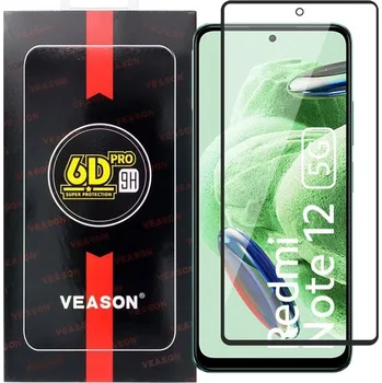 VEASON 6D PRO Full Glue tvrzené sklo Xiaomi RedMi NOTE 12 4G / NOTE 12 5G, 5903396250644