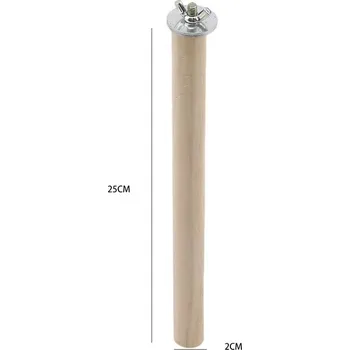 Hračka pro ptáka Bidýlko a hračka pro papoušky do klece | vybavení do ptačí klece - 2,0 x 25 cm