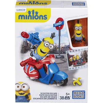 Stavebnice Mega MEGA Bloks Mimoni CNF52 Prchající skůtr