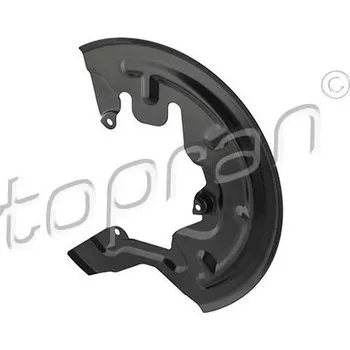 Brzdový kotouč Ochranný plech proti rozstřikování, brzdový kotouč TOPRAN 702 327