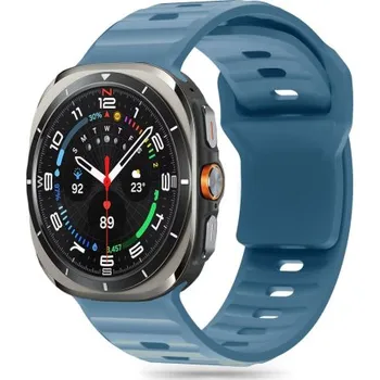 Řemínek na hodinky Tech-Protect | Tech-Protect Silicone Line reminek na Samsung Galaxy Watch Ultra 47mm, montego blue