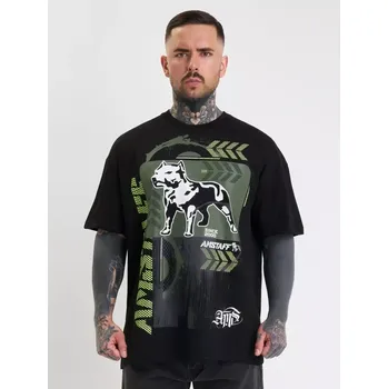 Pánské tričko Amstaff pánské tričko Ninjo Black