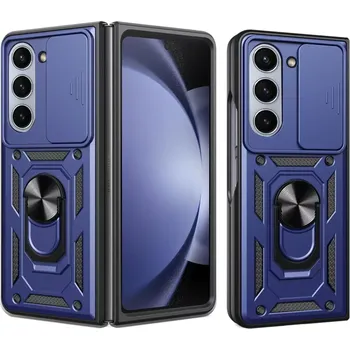 Pouzdro na mobilní telefon Kryt Samsung Galaxy Z Fold 6 Techsuit CamShield Pro modrý