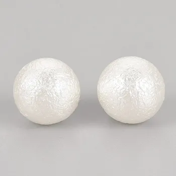 Dětské navlékací korálky Korálek bez díry, barva perleť., 10mm, 10ks/bal.