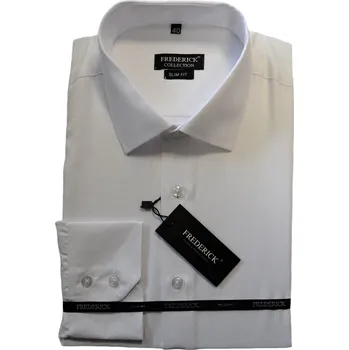 Pánská košile Pánská košile s dlouhým rukávem - střih SLIM - vzor SV07 - 44