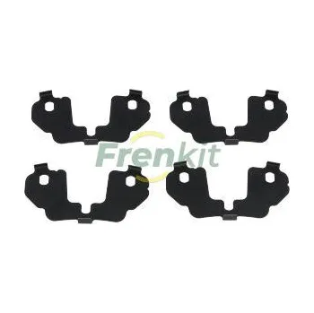 Brzdový komplet Protihluková folie, brzdové oblożení (posunovací deska) FRENKIT 940155