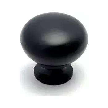 Nábytkové kování Nábytková knopka BERO černá matná