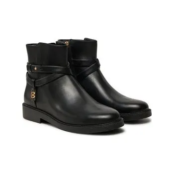 Dámské kozačky Polokozačky MICHAEL Michael Kors 40F4ABME5L Černá 38