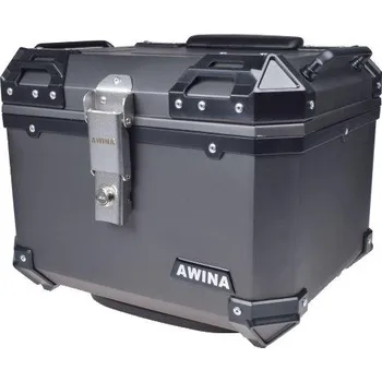 Zavazadlo na motocykl Baotian Kufr adventure 45l titanium AW9037T