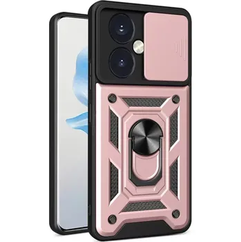 Pouzdro na mobilní telefon Kryt Honor 100 Techsuit CamShield Pro rose gold