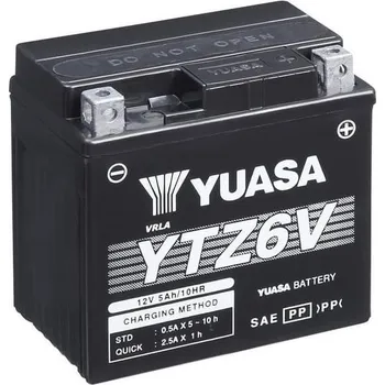 Motobaterie Yuasa Baterie YTZ6V YTZ6V