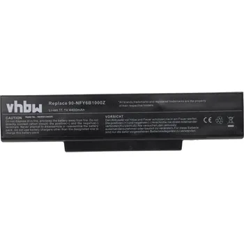 Baterie k notebooku VHBW Baterie pro Asus A9 / F2 / F3 / F7 / X70 / Z9, 4400 mAh