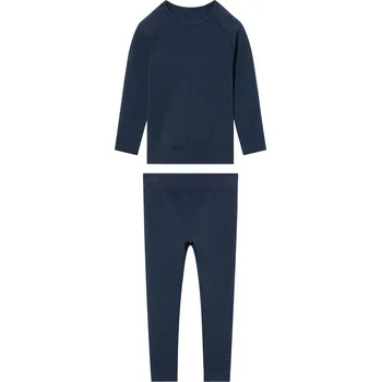 Chlapecké spodní prádlo lupilu® Chlapecké funkční bezešvé spodní prádlo (námořnická modrá, 98/104)