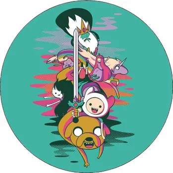 Jedlá dekorace na dort Jedlý papír Jake a Finn přátelé 19,5 cm