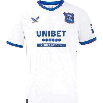 Dámské tričko Castore Rangers Authentic Away Shirt 2024 2025 Womens Grey/Blue 8 (XS)