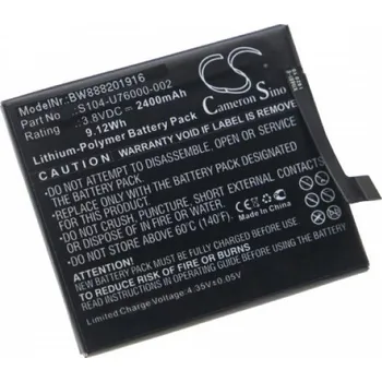 Baterie pro mobilní telefon VHBW Baterie pro Wiko UFeel / UFeel Lite, 2400 mAh