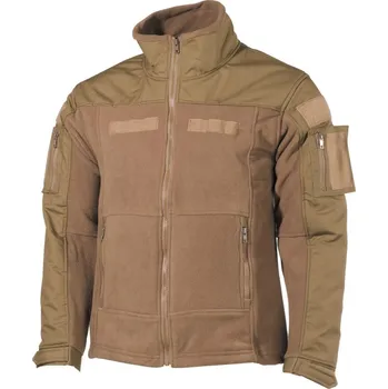 Pánské oblečení MFH Defence Bunda taktická fleece COMBAT COYOTE velikost: XXL