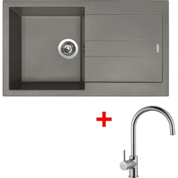 Kuchyňský dřez Akční Sinks AMANDA 860 Truffle + VITALIA