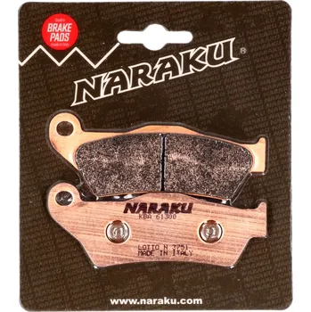 Brzda pro motocykl Naraku Brzdové destičky 0430 sint. NK430.09/S