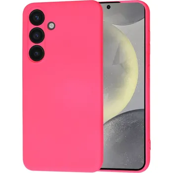 Pouzdro na mobilní telefon Kryt Samsung Galaxy S24 Techsuit SoftFlex - hot pink