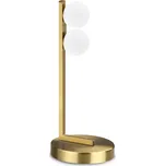 Ideal Lux PING PONG TL2 stolní lampa LED 6W 500lm 3000K 35cm IP20, mosazné