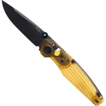 lovecký nůž ANV Knives Nůž ANV A100 BB DLC Elmax, Ultem Natural, A-Lock