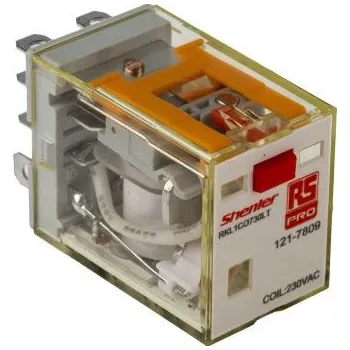 Relé Výkonové relé SPDT zásuvné 240V ac