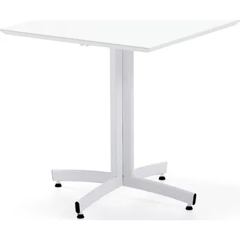 Jídelní stůl Stůl SANNA, 700x700x720 mm, bílá