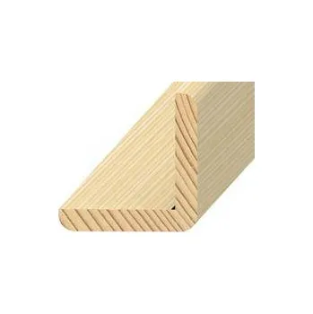 rohová lišta NOVÁK Vzorek - rohová lišta 30x30 smrk surový V-FK EL3030 SM