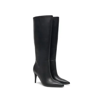 Dámské kozačky Kozačky Guess Sleigh FLFSLE LEA11 Černá 35