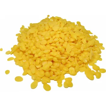 Svíčka Vosk žlutý Granule 100g Barva: Zelená