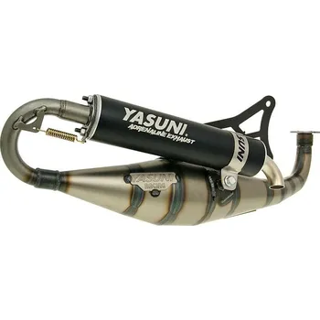 Výfuk pro motocykl Yasuni Výfuk Yasuni Carrera 21 černý Minarelli YA910B
