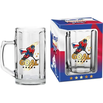 Sklenice půllitr GOAL, DB, sklo