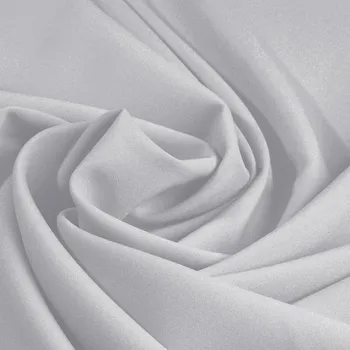 Dekorační jednobarevná látka Rongo RG-016 Světle šedá - šířka 150 cm