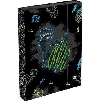 desky na sešit Oxybag A4 Jumbo Oxy Go Dino 8-77024