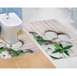 Koupelnová souprava 3D FOTOTISK JADRAN, 100x60cm (předložka) + 50x60cm (na WC)