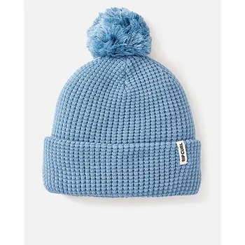 Čepice Zimní čepice Rip Curl ANOETA REG POM POM BEANIE Dusty Blue velikost O/S
