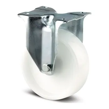 Pojezdové kolečko Alpha TENTE Kolečko pro transportní zařízení 100mm, pevné, plotýnka, 3478UOR100P62