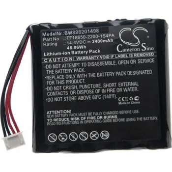 Audio kabel Intensilo Baterie pro Marshall Kilburn, 3400 mAh