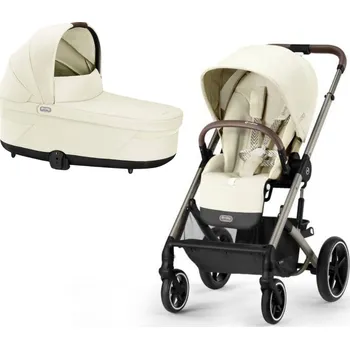 Kočárek CYBEX Balios S Lux Kompletní kočárek - Taupe Seashell Beige