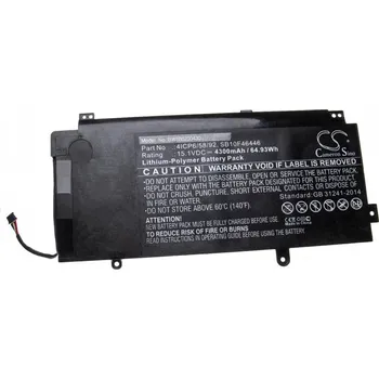 Baterie k notebooku VHBW Baterie pro Lenovo ThinkPad Yoga 15, 4300 mAh