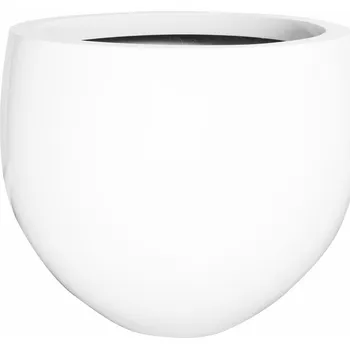 Květináč Jumbo Orb Glossy White M - Ø 110 cm / V 93 cm