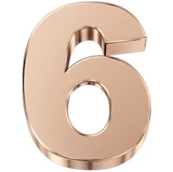 Náramek Písmena a číslice ELEMENTS dílek: Číslice (DCHF3332N6)