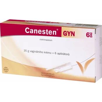 Lék na ženské potíže Canesten GYN 6 Dní vaginální krém 1 x 35 gm + aplikátor
