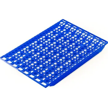 Dílenský regál Plastová police do regálu TRANSFORM, 900x600 mm, modrá