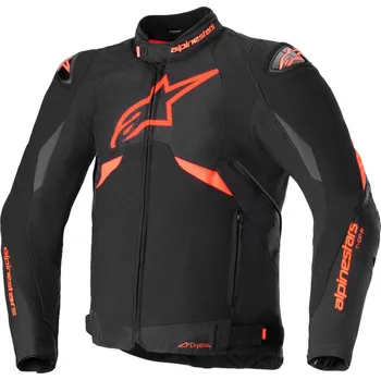 Moto bunda ALPINESTARS bunda T-GP R 3 DRYSTAR černá/červená fluo/bílá 2025 - L