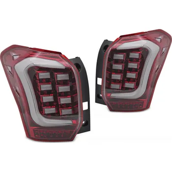 Zadní světlomet TUNING-TEC Zadní světla Subaru Forester IV 13-18 LED BAR červené/bílé