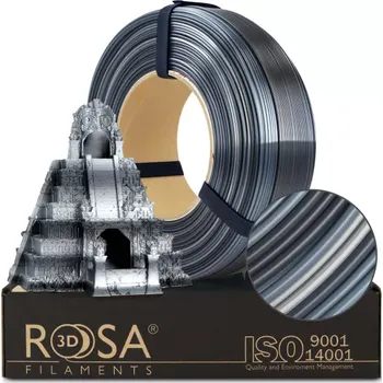 Filament ReFill ROSA3D / PLA SILK / MULTICOLOUR MOON / 1,75 mm / 1 kg