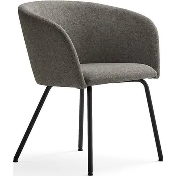 Jednací židle Židle JOY, černá, šedobéžová